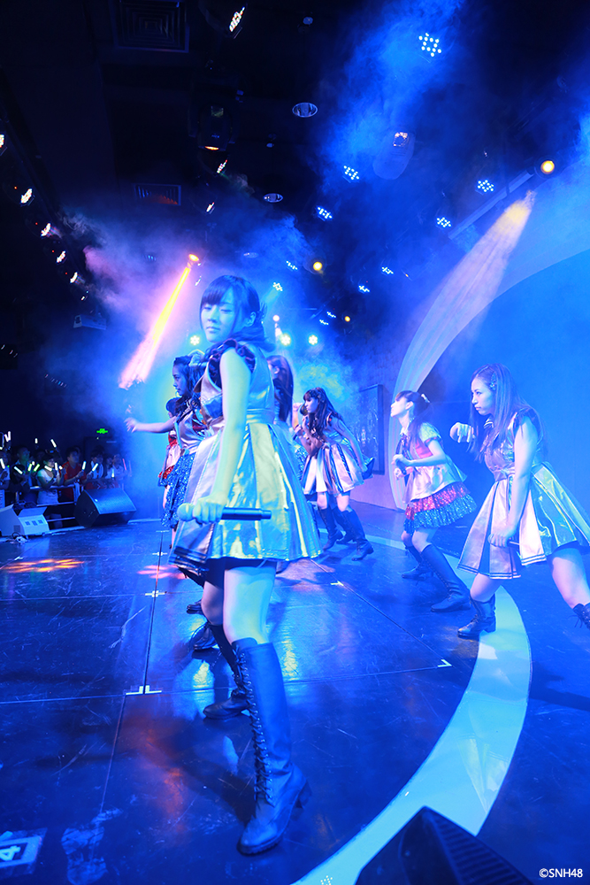 中国大型女子偶像团体snh48 星梦剧院开业首演精彩回顾