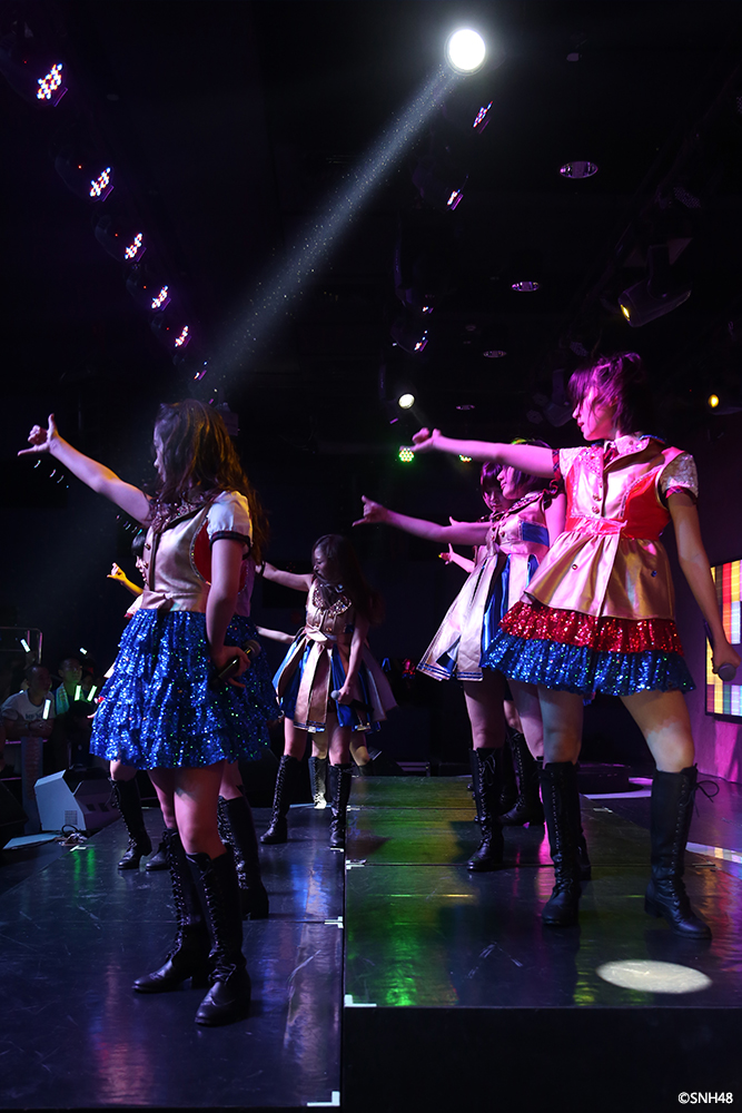 中国大型女子偶像团体snh48 星梦剧院开业首演精彩回顾