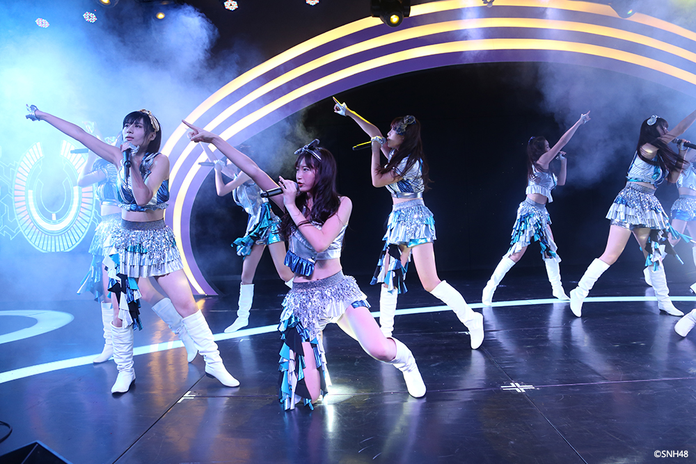 中国大型女子偶像团体snh48 星梦剧院开业首演精彩回顾