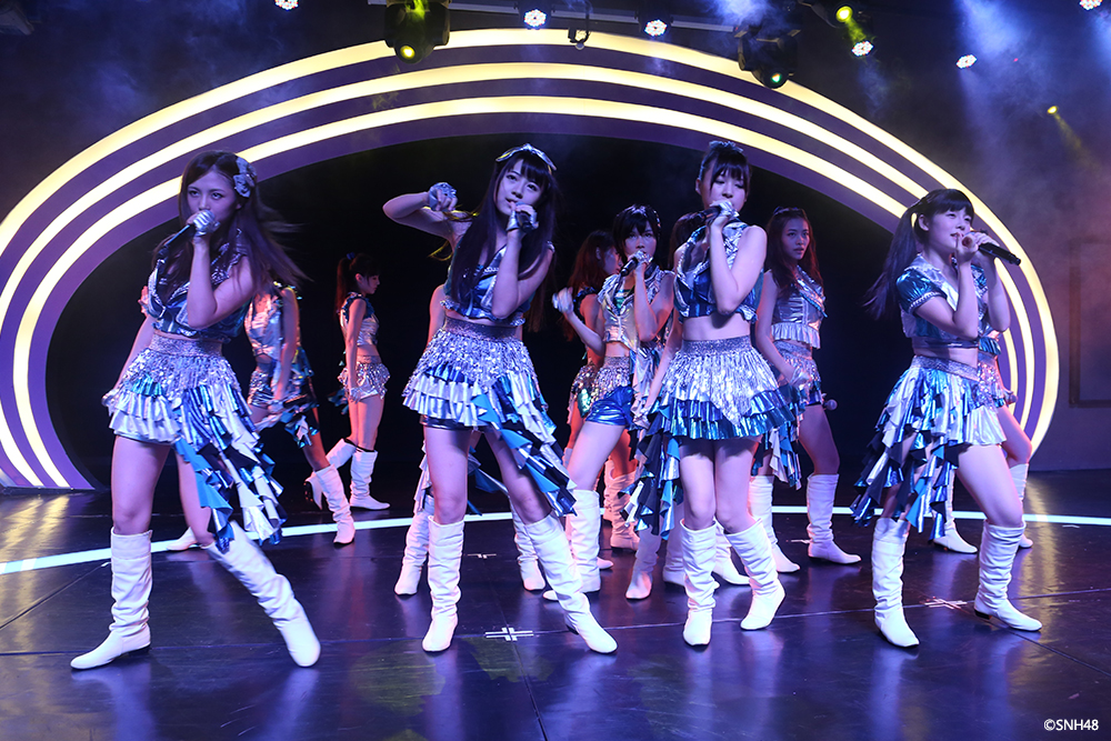 中国大型女子偶像团体snh48 星梦剧院开业首演精彩回顾